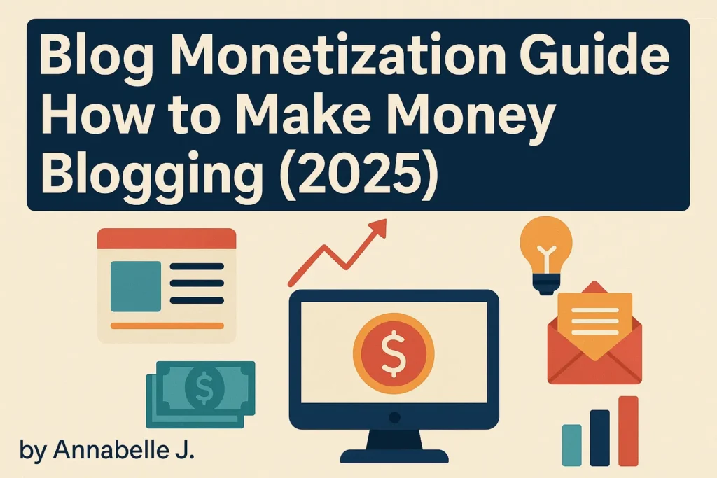 2025 Blog Monetization Guide – Learn how to make money from your blog with real strategies that work